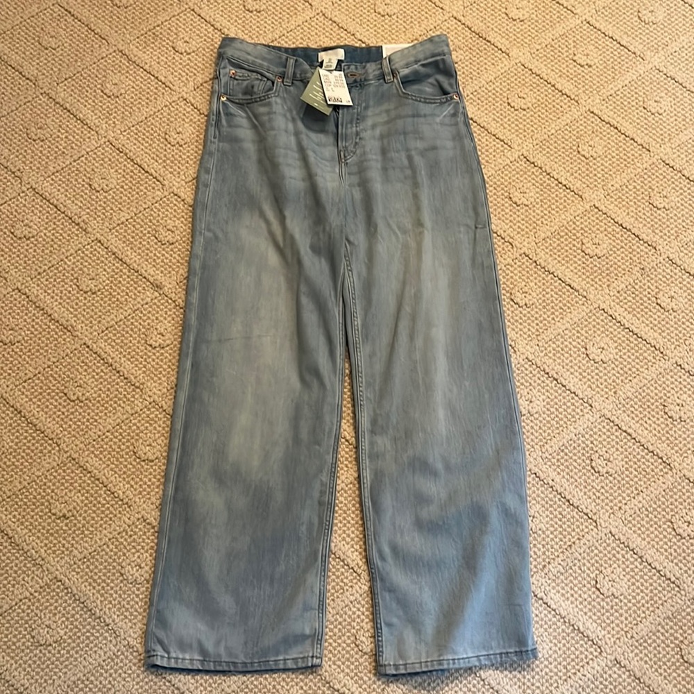 NWT H&M wide leg jeans